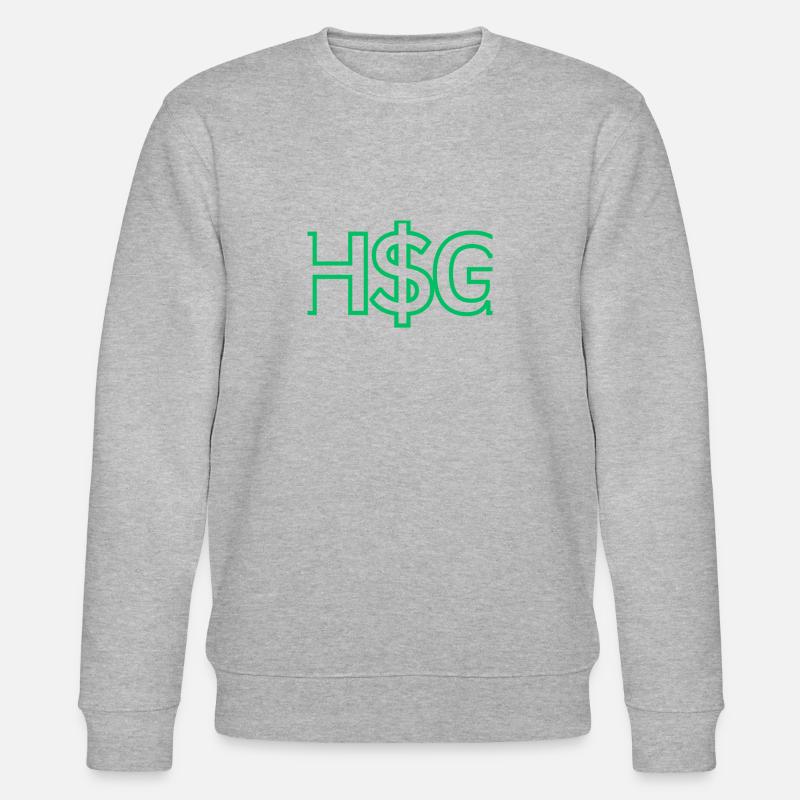 HSG2 - H$G - Stanley/Stella Unisex Bio-Sweatshirt CHANGER  - Grau meliert