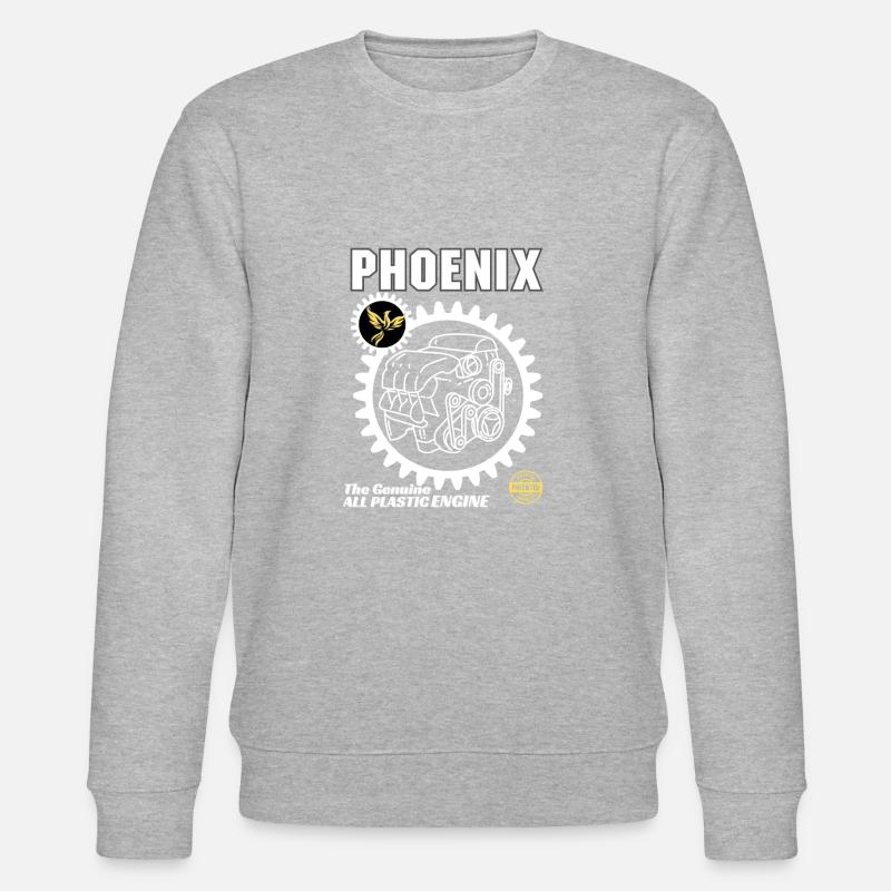 Moteur PHOENIX - Sweat bio CHANGER Stanley/Stella Unisexe - gris chiné