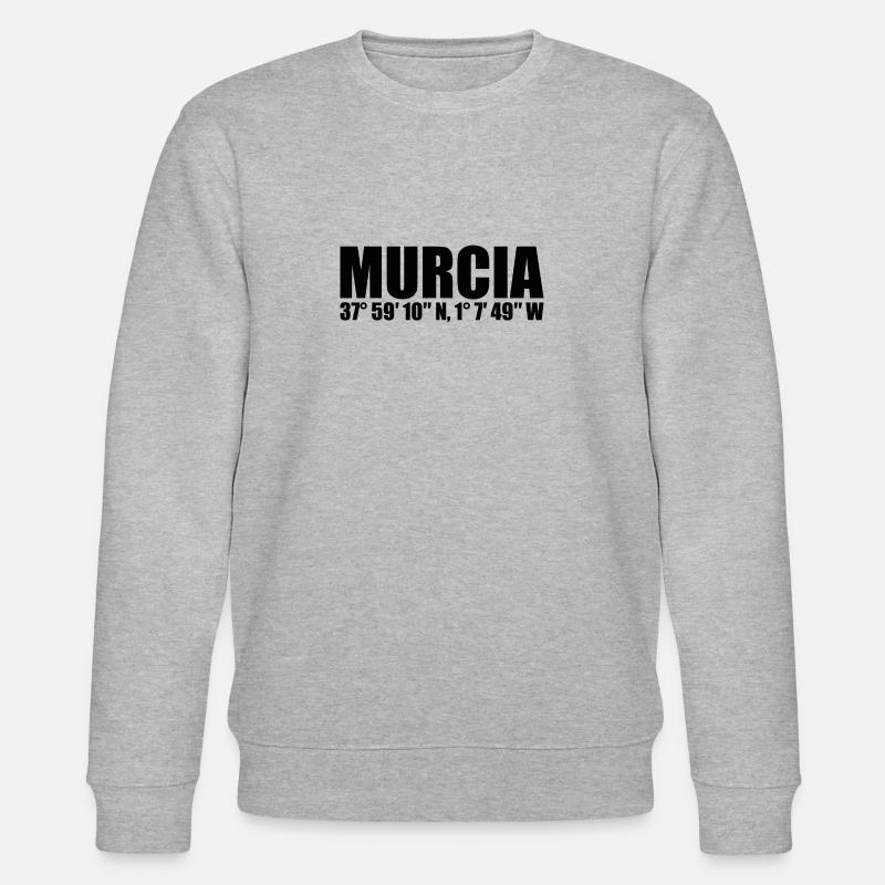 Murcia Coordinates - Stanley/Stella CHANGER Unisex Organic Sweatshirt - heather grey