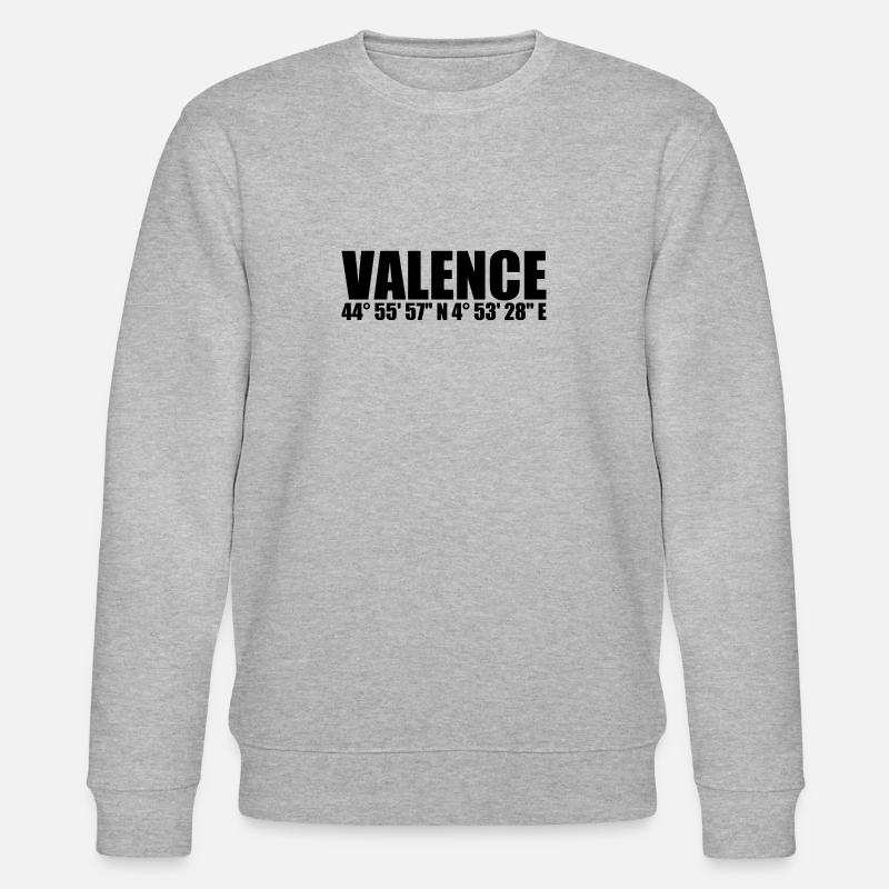 Coordonnées de valence - Sweat bio CHANGER Stanley/Stella Unisexe - gris chiné