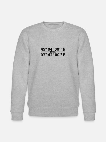 Turin coordinates - Stanley/Stella CHANGER Unisex Organic Sweatshirt - heather grey