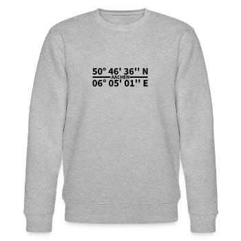 Aachen Coordinates - Stanley/Stella CHANGER Unisex Organic Sweatshirt - heather grey - Front - Nik (191cm) & Marisol (170cm)