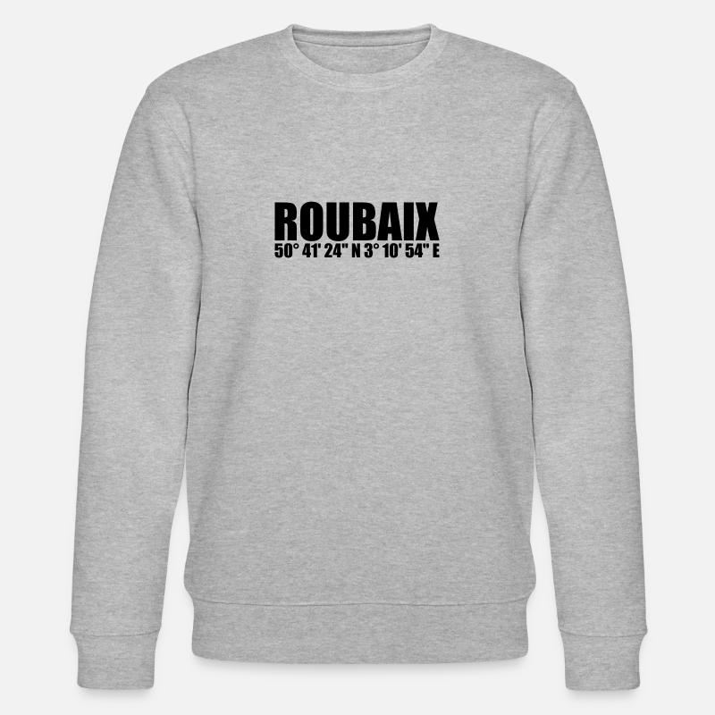 Roubaix coordinates - Stanley/Stella CHANGER Unisex Organic Sweatshirt - heather grey