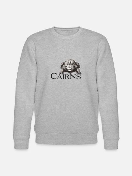Cairns Aligator - Stanley/Stella CHANGER Unisex Organic Sweatshirt - heather grey