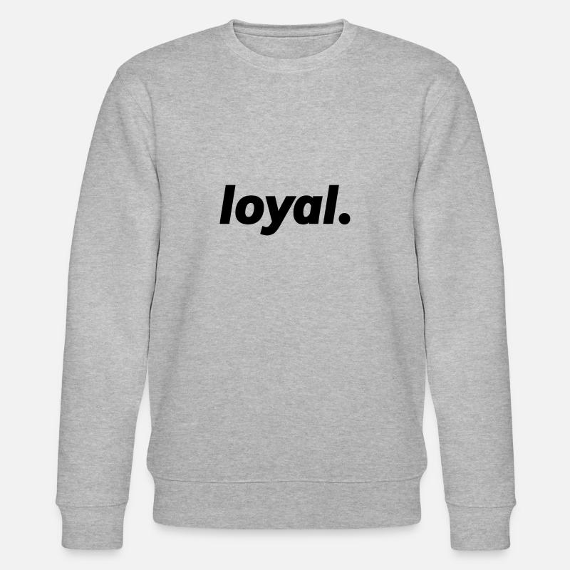 loyal - Stanley/Stella Unisex Bio-Sweatshirt CHANGER  - Grau meliert