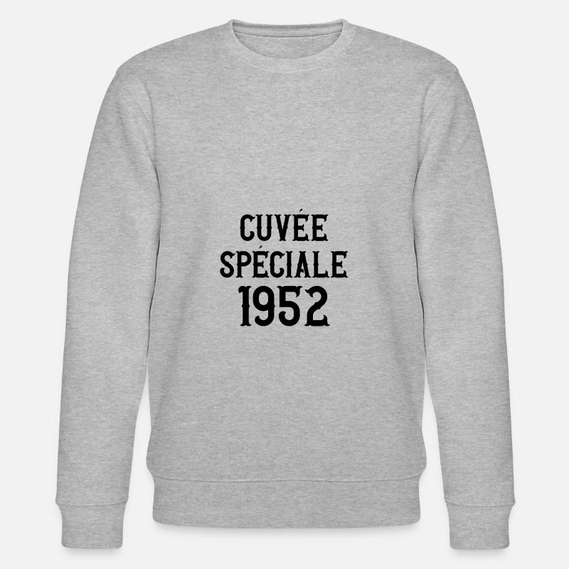 Cuvée spéciale 1952 - Sweat bio CHANGER Stanley/Stella Unisexe - gris chiné