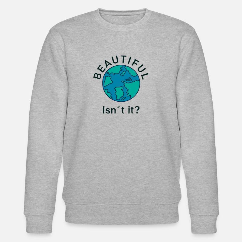 Beautiful Earth - Stanley/Stella Unisex Bio-Sweatshirt CHANGER - Grau meliert