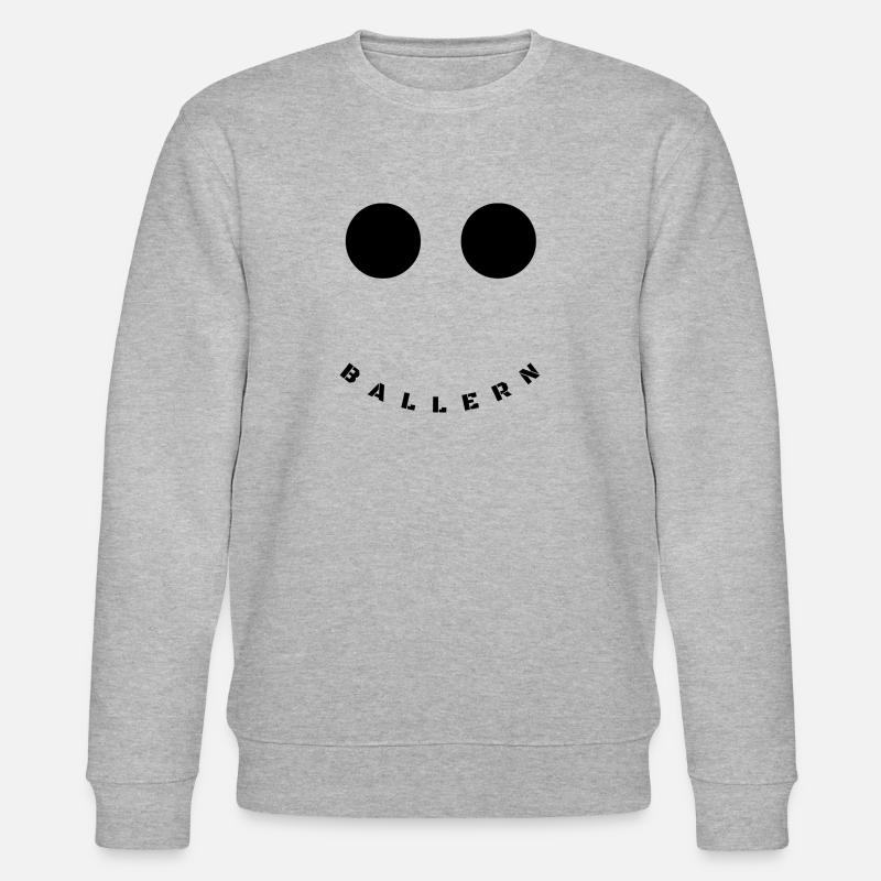 Ballspielfreude - Stanley/Stella Unisex Bio-Sweatshirt CHANGER  - Grau meliert