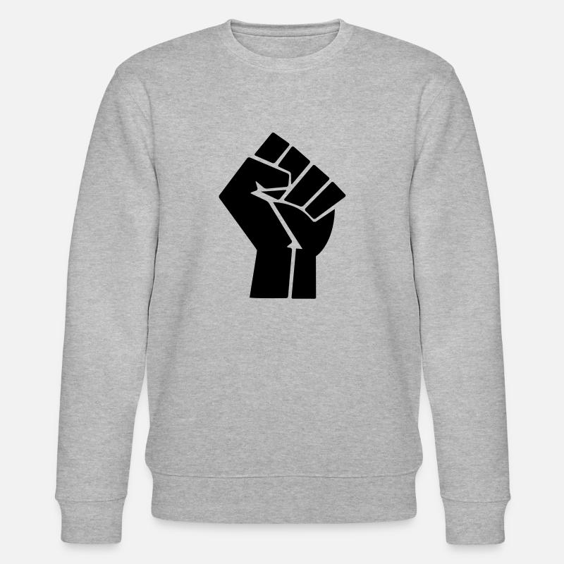 faust - Stanley/Stella Unisex Bio-Sweatshirt CHANGER  - Grau meliert