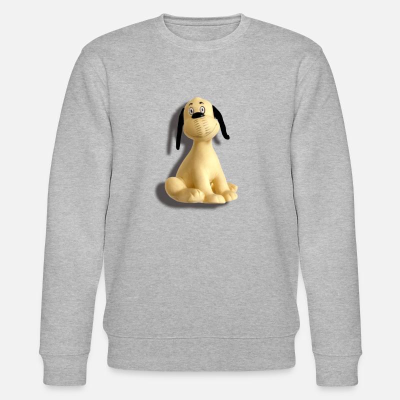 Dog Wum 80s Trend - Stanley/Stella CHANGER Unisex Organic Sweatshirt - heather grey