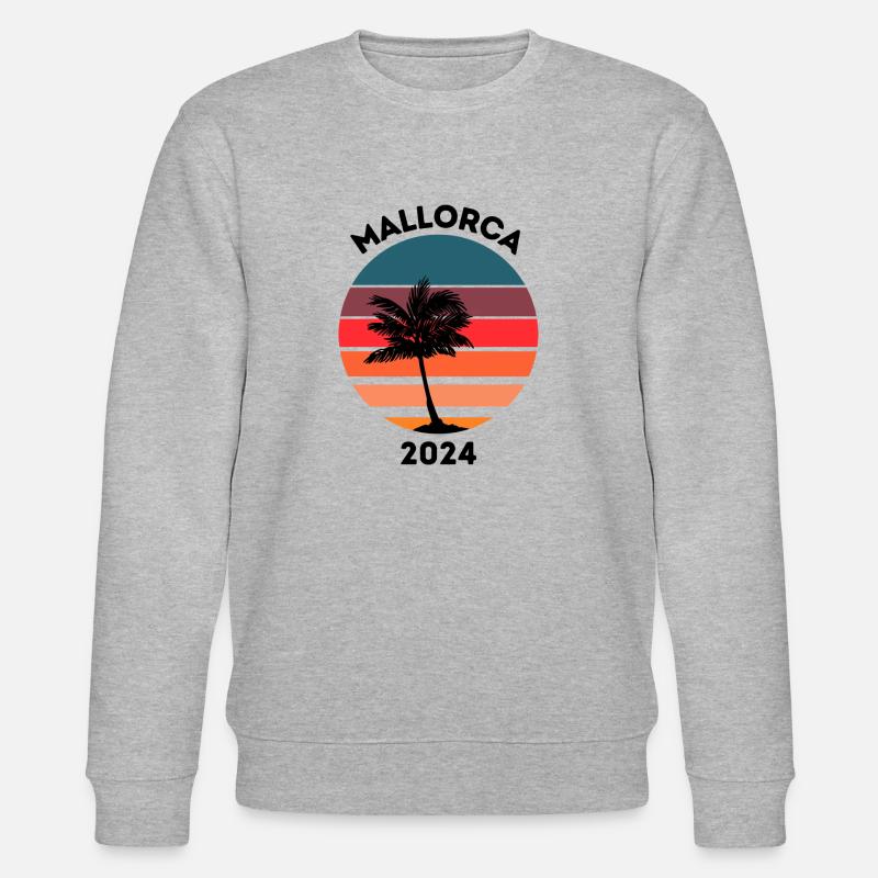 Mallorca 2024 - Stanley/Stella Unisex Bio-Sweatshirt CHANGER  - Grau meliert