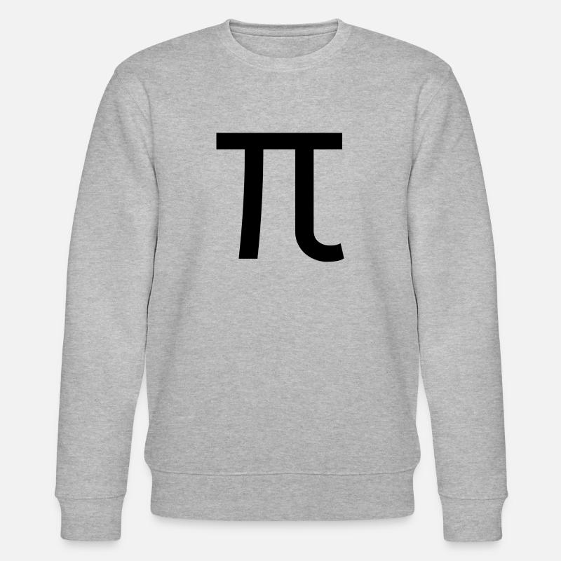 Pi. 3,14... - Stanley/Stella Unisex Bio-Sweatshirt CHANGER  - Grau meliert