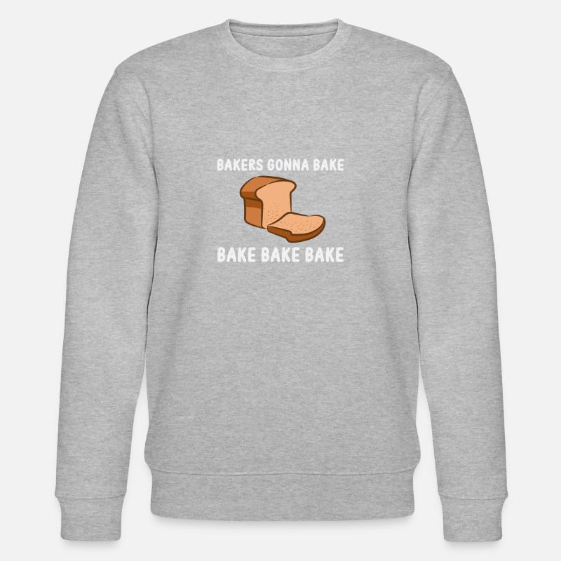 Cuisson de backer - Sweat bio CHANGER Stanley/Stella Unisexe - gris chiné