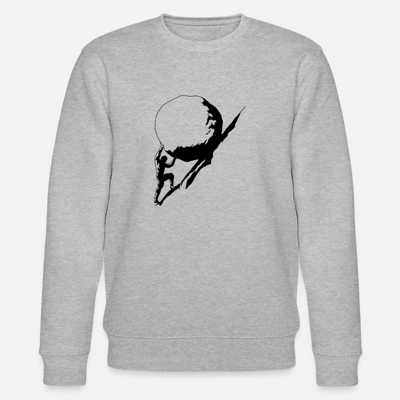 Starker Mann - Stanley/Stella Unisex Bio-Sweatshirt CHANGER  - Grau meliert