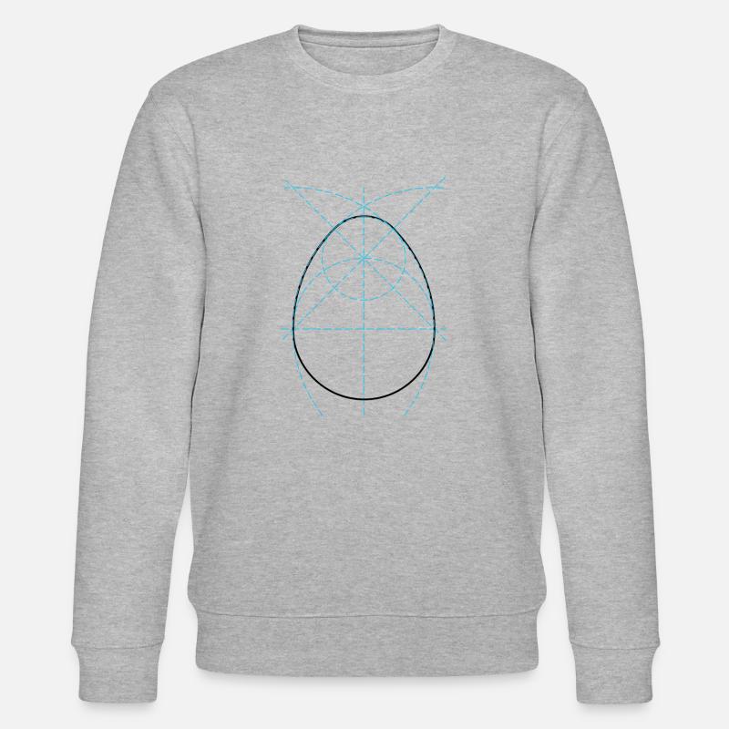 Technical Happy Easter Drawing - Stanley/Stella CHANGER Unisex Organic Sweatshirt - undefined