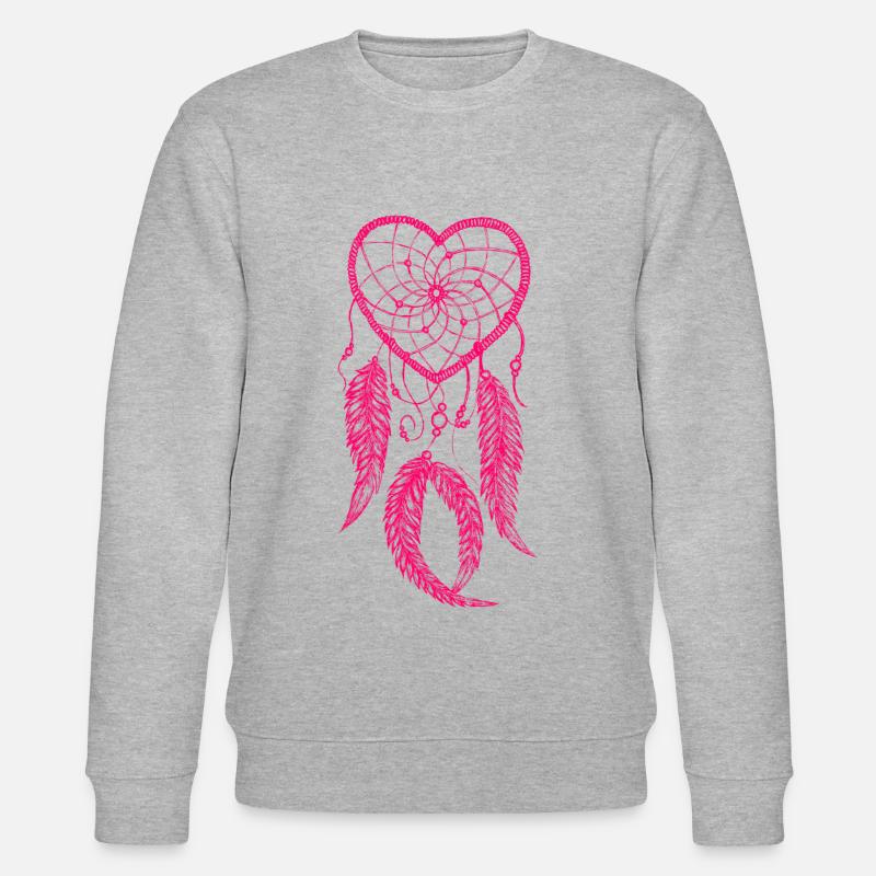 Traumfänger - Stanley/Stella Unisex Bio-Sweatshirt CHANGER  - Grau meliert
