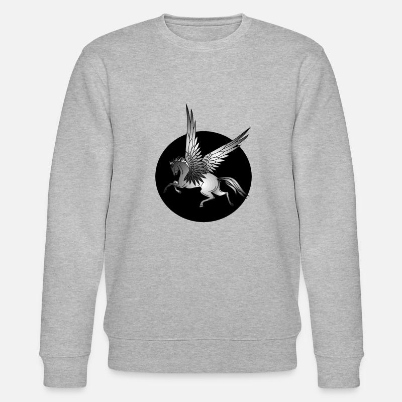 Pegasus - Stanley/Stella Unisex Bio-Sweatshirt CHANGER  - Grau meliert