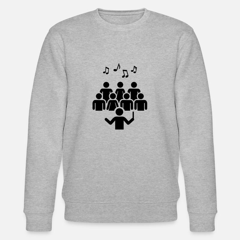 Chor - Stanley/Stella Unisex Bio-Sweatshirt CHANGER  - Grau meliert