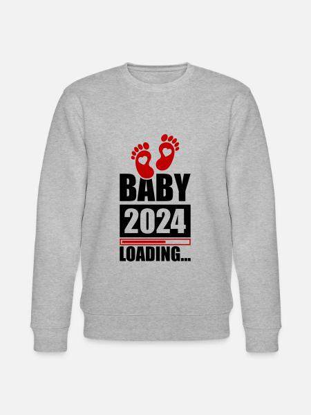 Baby 2024 Loading - Stanley/Stella CHANGER Unisex Organic Sweatshirt - heather grey
