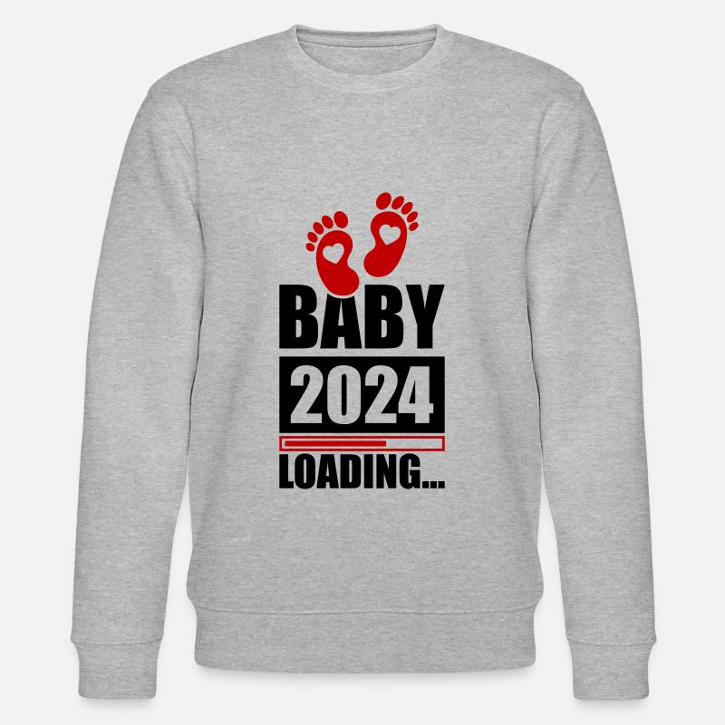 Baby 2024 Loading - Stanley/Stella Unisex Bio-Sweatshirt CHANGER  - Grau meliert
