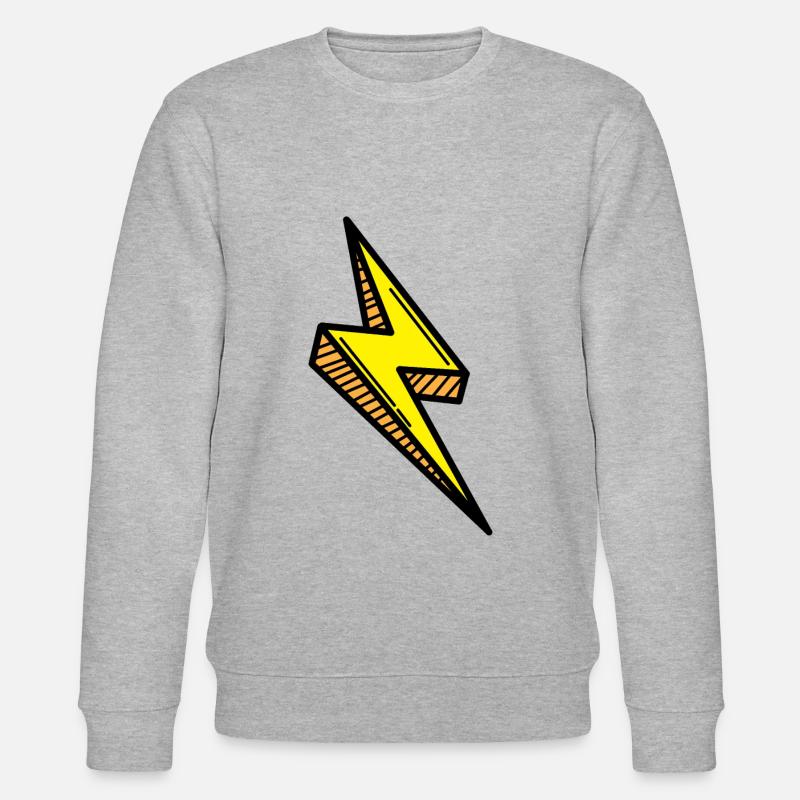 Blitz Comic Fast - Stanley/Stella CHANGER Unisex Organic Sweatshirt - heather grey