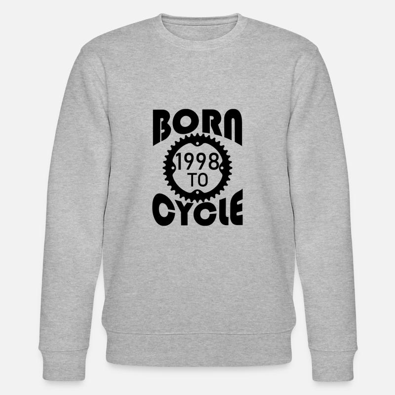 cycle - Stanley/Stella Unisex Bio-Sweatshirt CHANGER  - Grau meliert