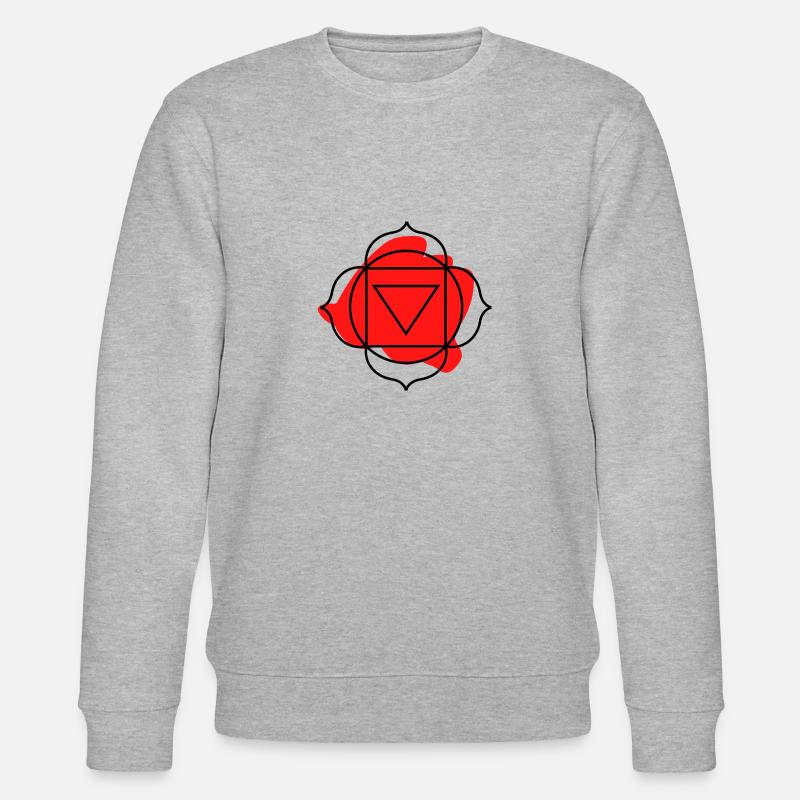 CHAKRA Muladhara - Sweat bio CHANGER Stanley/Stella Unisexe - gris chiné