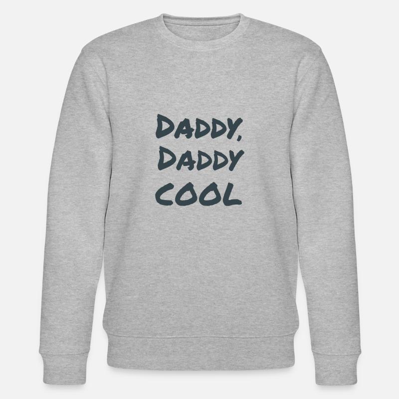 Daddy, Daddy cool! - Stanley/Stella Unisex Bio-Sweatshirt CHANGER  - Grau meliert