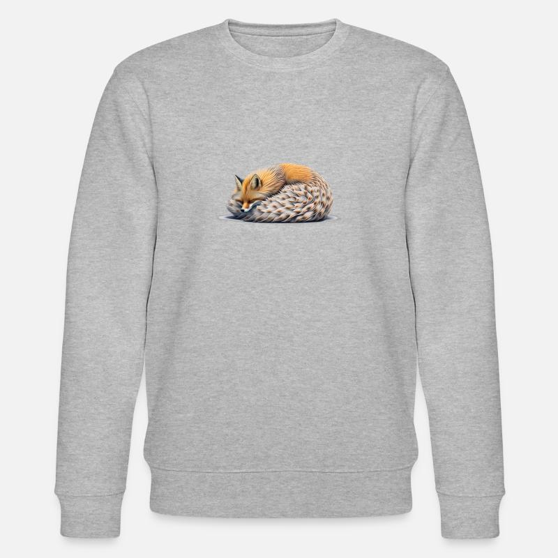 fox1 - Stanley/Stella Unisex Bio-Sweatshirt CHANGER  - Grau meliert