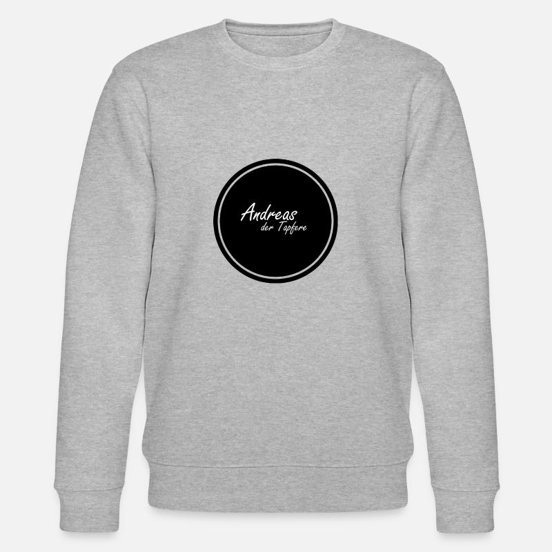 Andreas der Tapfere - Stanley/Stella Unisex Bio-Sweatshirt CHANGER  - Grau meliert