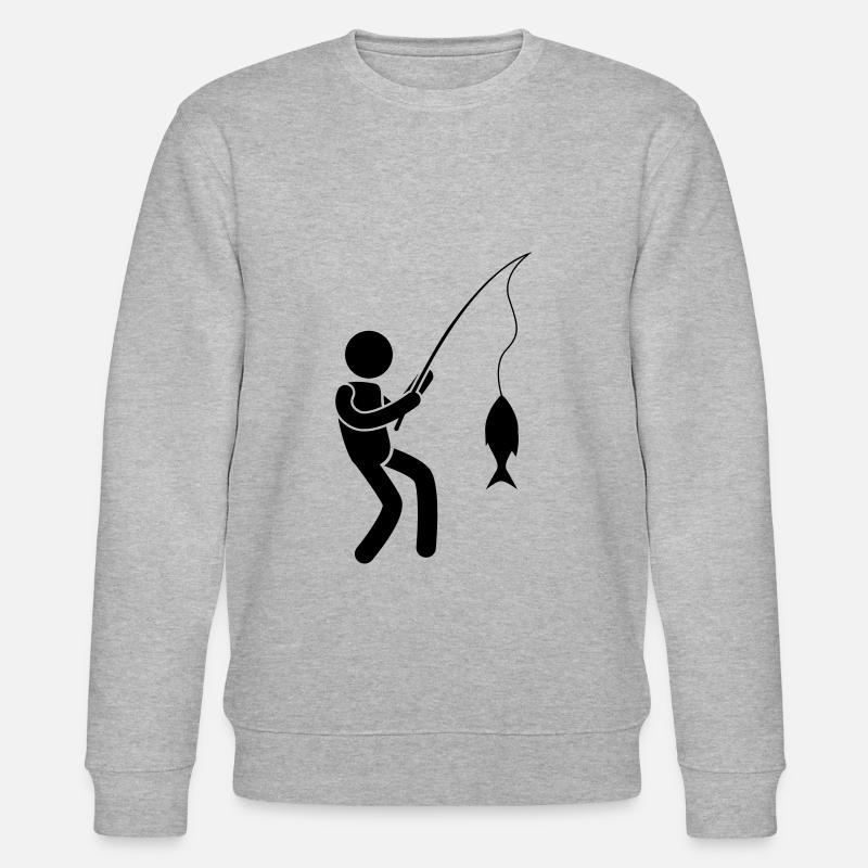 Pêche pêche homme pêche - Sweat bio CHANGER Stanley/Stella Unisexe - gris chiné