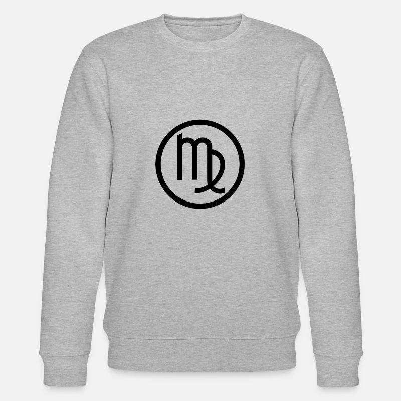 Jungfrau - Stanley/Stella Unisex Bio-Sweatshirt CHANGER  - Grau meliert