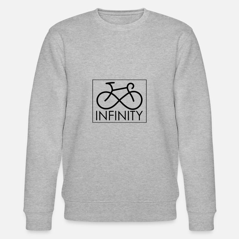 Vélo INFINITY - Sweat bio CHANGER Stanley/Stella Unisexe - gris chiné