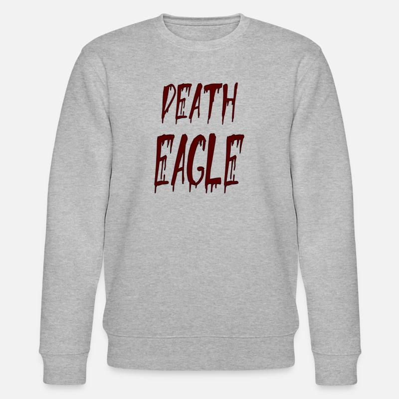death eagle - Stanley/Stella CHANGER Unisex Organic Sweatshirt - heather grey