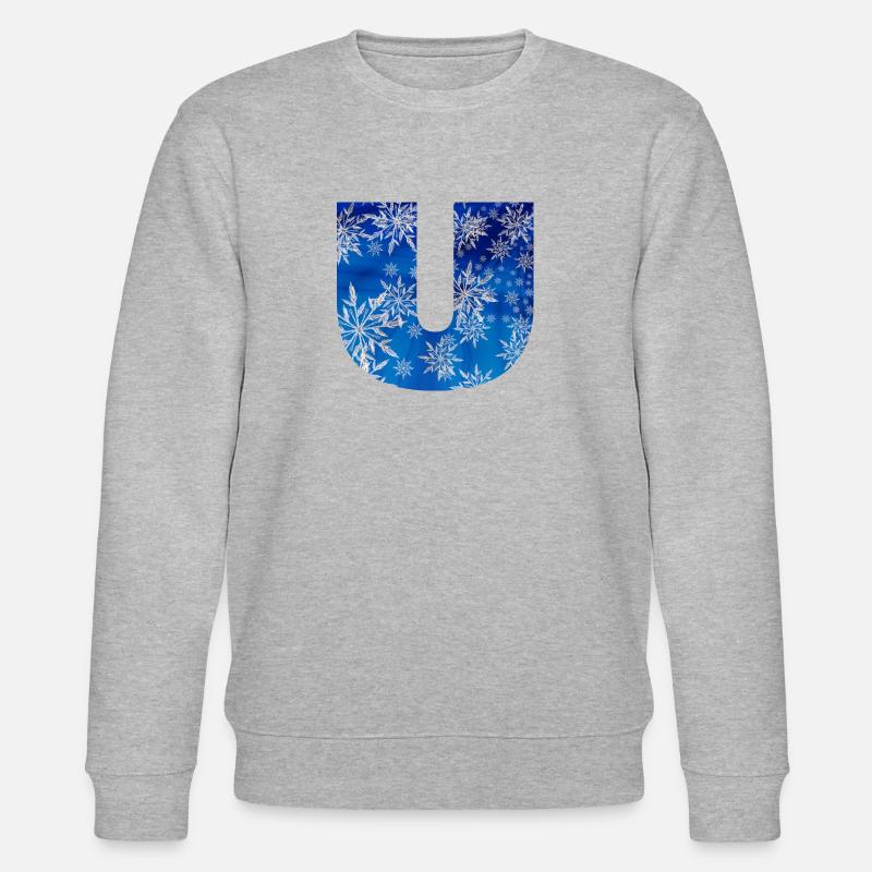 bleu hiver u - Sweat bio CHANGER Stanley/Stella Unisexe - gris chiné