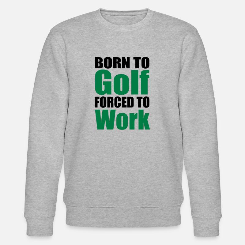 Golf - Stanley/Stella Unisex Bio-Sweatshirt CHANGER  - Grau meliert