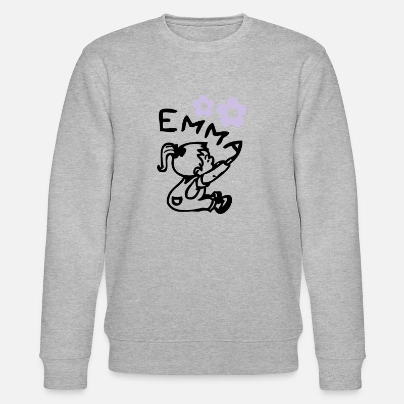 naam emma © - Stanley/Stella Unisex Bio-Sweatshirt CHANGER  - Grau meliert