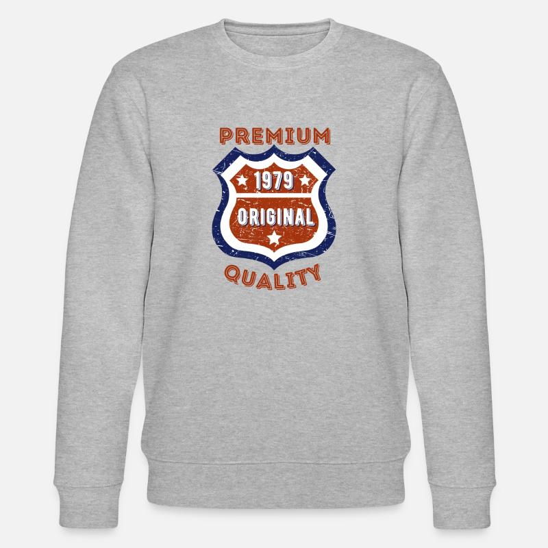 Qualité premium 1979 - Sweat bio CHANGER Stanley/Stella Unisexe - gris chiné