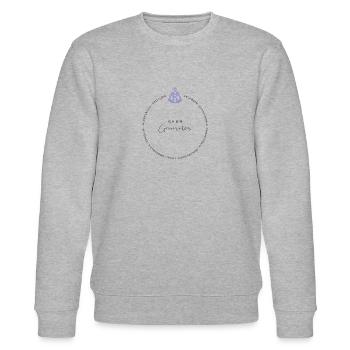 Human Design Generator Eigenschaften - Stanley/Stella Unisex Bio-Sweatshirt CHANGER  - Grau meliert - Vorne - Nik (191cm) & Marisol (170cm)