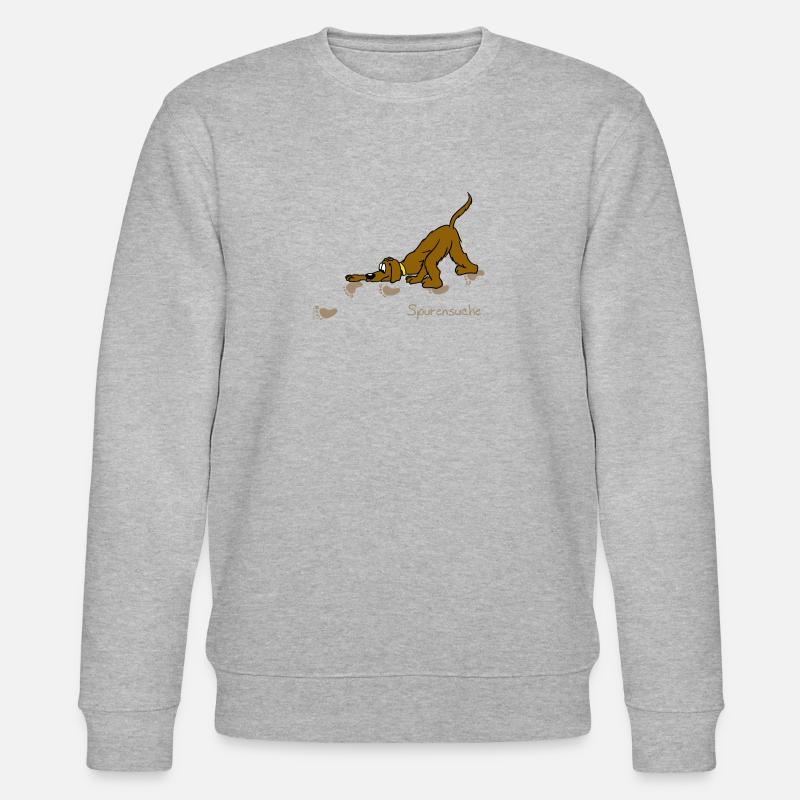 Spurensuche - Stanley/Stella Unisex Bio-Sweatshirt CHANGER  - Grau meliert