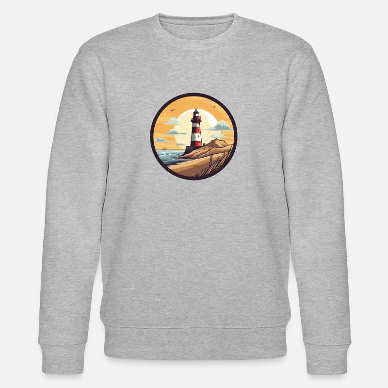 Phare 2 - Sweat bio CHANGER Stanley/Stella Unisexe - gris chiné