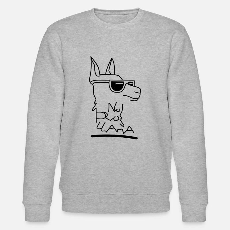 Lama -Prob Lama - Sweat bio CHANGER Stanley/Stella Unisexe - gris chiné