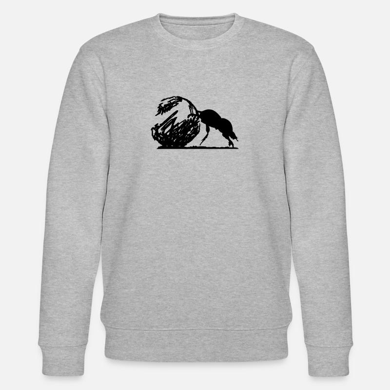 Dung Beetle - Stanley/Stella CHANGER Unisex Organic Sweatshirt - heather grey