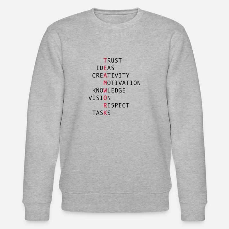 TEAMWORK - Stanley/Stella Unisex Bio-Sweatshirt CHANGER  - Grau meliert