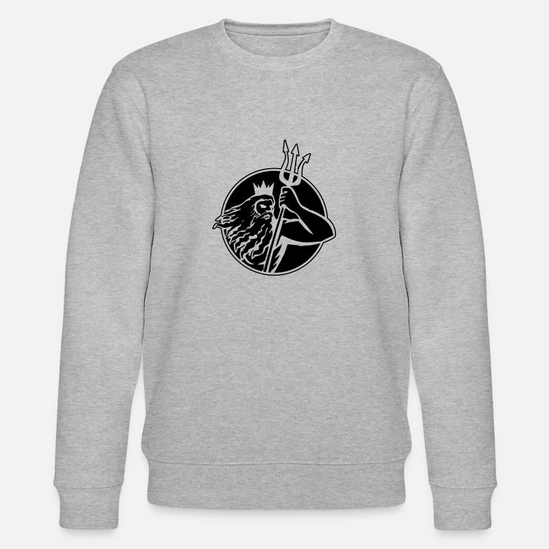 poseidon triton 2 - Stanley/Stella CHANGER Unisex Organic Sweatshirt - heather grey