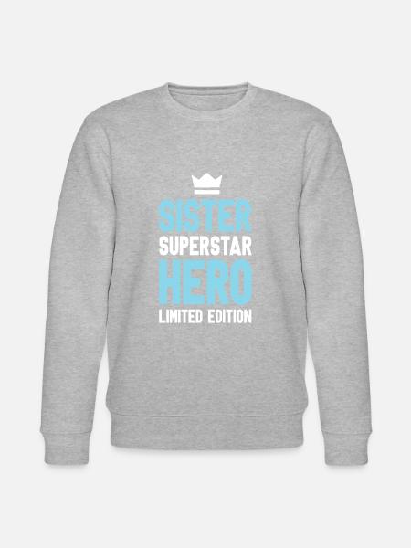 Sister Limited Edition Saying - Sweat bio CHANGER Stanley/Stella Unisexe - gris chiné