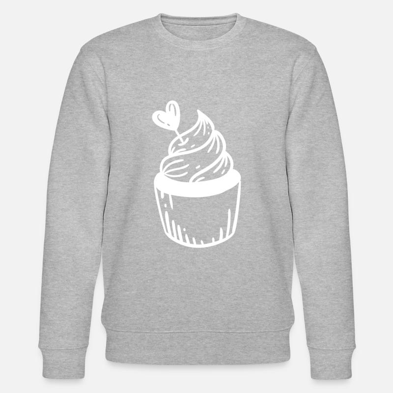 Torte - Stanley/Stella Unisex Bio-Sweatshirt CHANGER  - Grau meliert