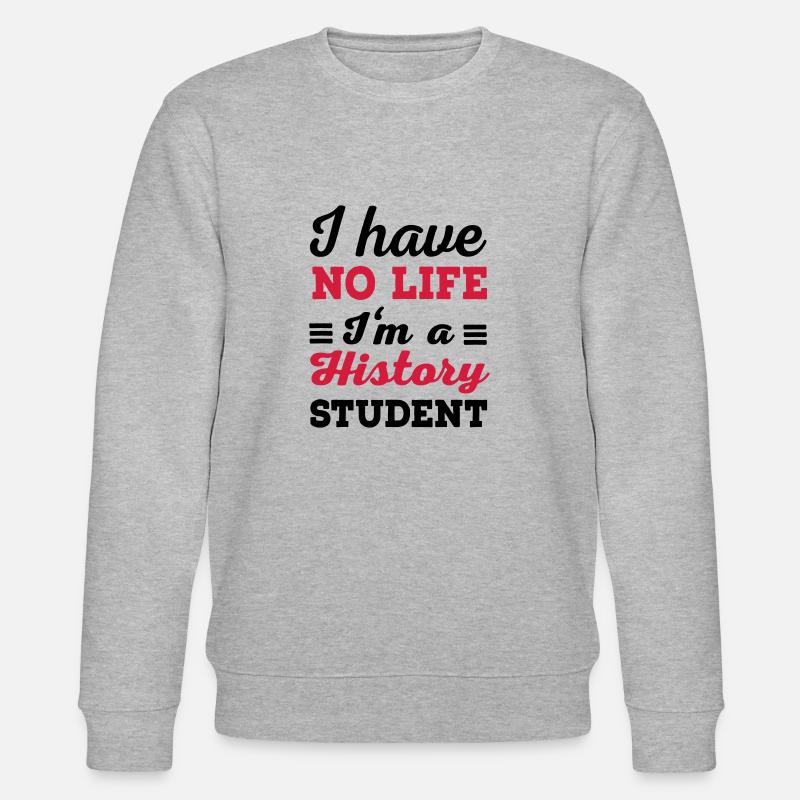 Geschichte - Stanley/Stella Unisex Bio-Sweatshirt CHANGER  - Grau meliert