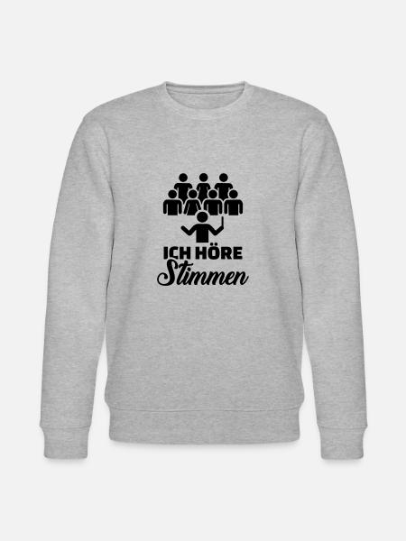 Chor - Stanley/Stella Unisex Bio-Sweatshirt CHANGER  - Grau meliert