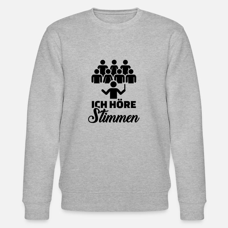 Chor - Stanley/Stella Unisex Bio-Sweatshirt CHANGER  - Grau meliert